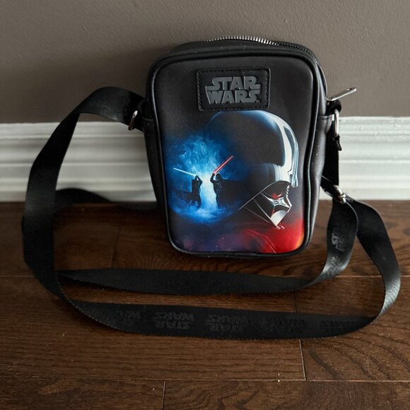 Star Wars Crossbody Bag – “May The Force Be With You” – Darth Vader & Lightsaber - Picture 2 of 10